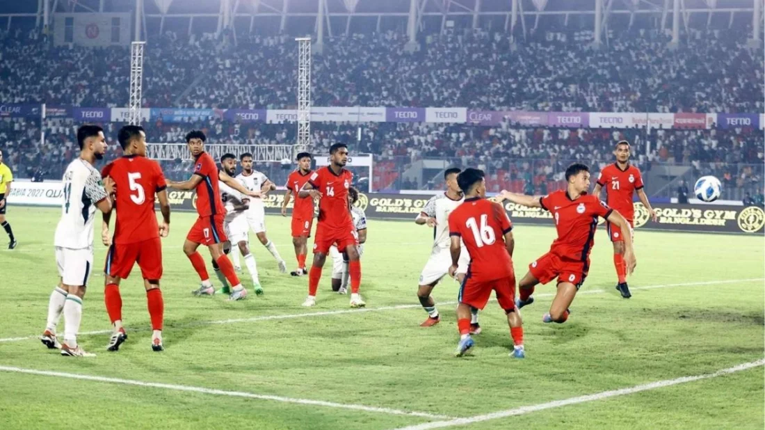 দারুণ লড়েও সিঙ্গাপুরের কাছে হৃদয়ভাঙা হার হামজাদের